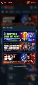 SH7 Play Online using the latest Android app