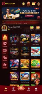 SH7 Gaming Platform on Android mobile